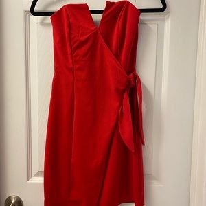 Strapless Short Dress